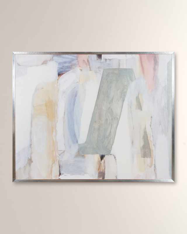 "A Certain Ratio" Framed Giclee on Canvas, 62" x 50"